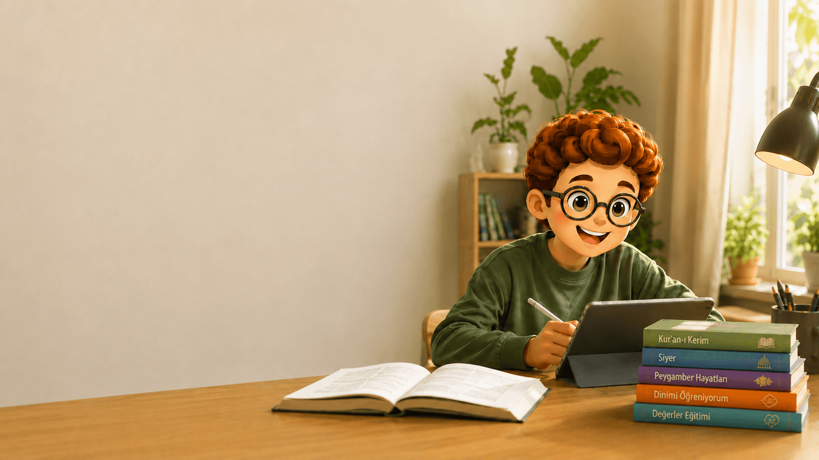 Wisdom Kids İslami çocuk eğitim platformu ana sayfa görseli